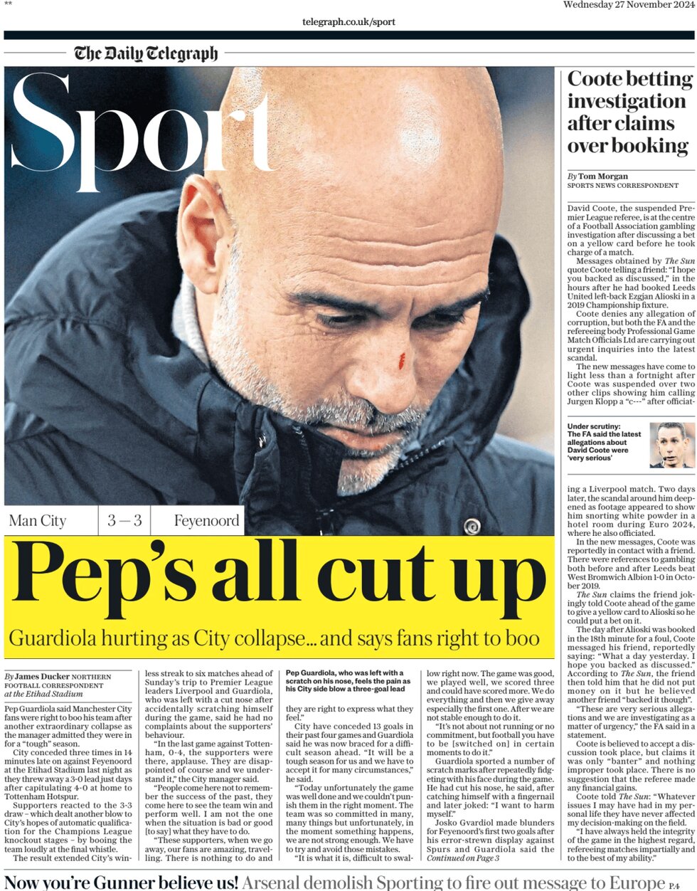 the daily telegraph sport 022353445 - WTX News Breaking News, fashion & Culture from around the World - Daily News Briefings -Finance, Business, Politics & Sports News