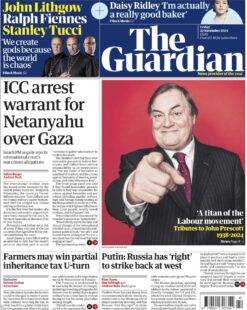 ICC arrest warrant for Netanyahu over Gaza – The Guardian