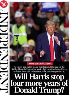 The Independent – Will Harris stop four more years of Donald Trump? 