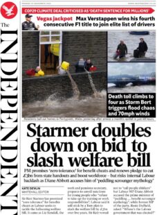 Starmer doubles down on bid to slash welfare bill – The Independent