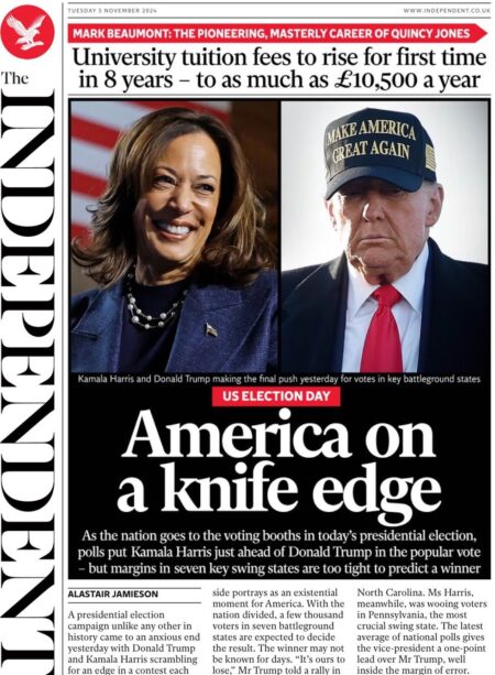 The Independent – America on a knife edge 