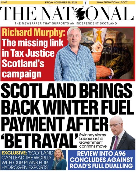 Scotland brings back winter fuel payment after betrayal – The National 