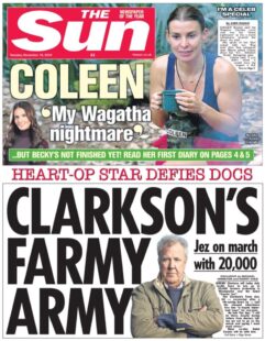 The Sun – Clarkson’s farmy army 