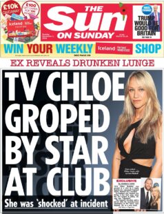 The Sun on Sunday – TV Chloe grouped by star at club