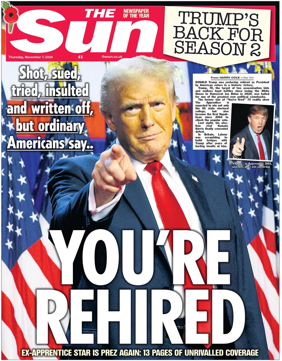 The Sun - You’re Rehired 