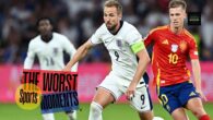 5 worst sports moments of 2024 2024 in review - sports moments - england lose EURO final