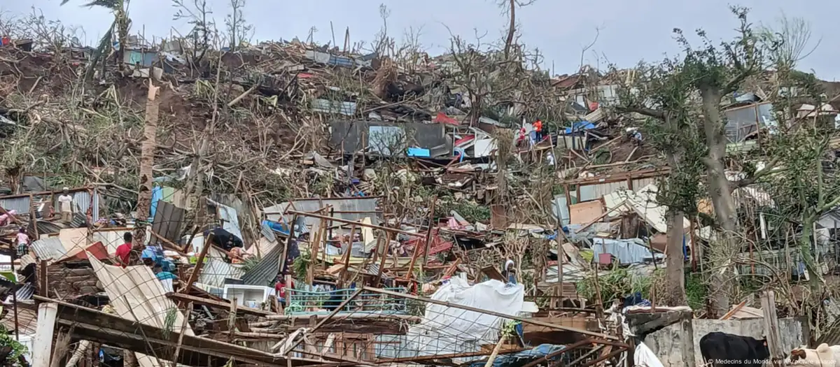 Cyclone Chido caused major destruction in the French overseas territory of Mayotte