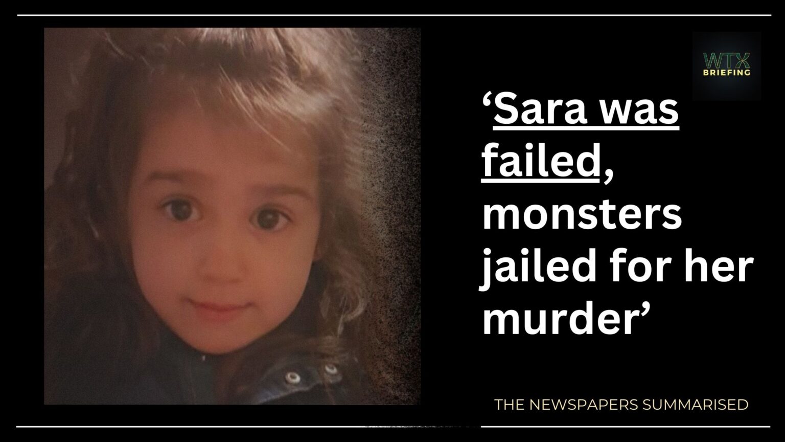 Sara was failed: ‘It’s not human to do this’ – Paper Talk UK