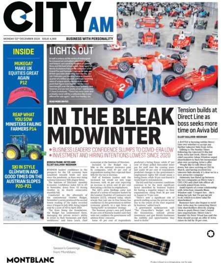 CITY AM – In The Bleak Midwinter