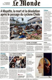 Le Monde Front Page 17/12/2024