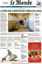 le monde front page 11/12/2024