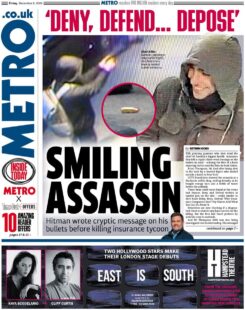 Smiling assassin – Metro