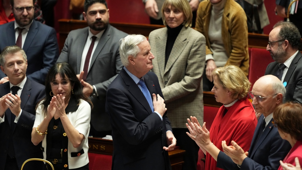 French government toppled in historic no-confidence vote
