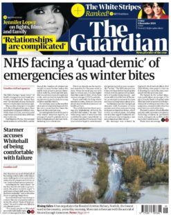 NHS facing a ‘quad-demic’ of emergencies as winter bites – The Guardian