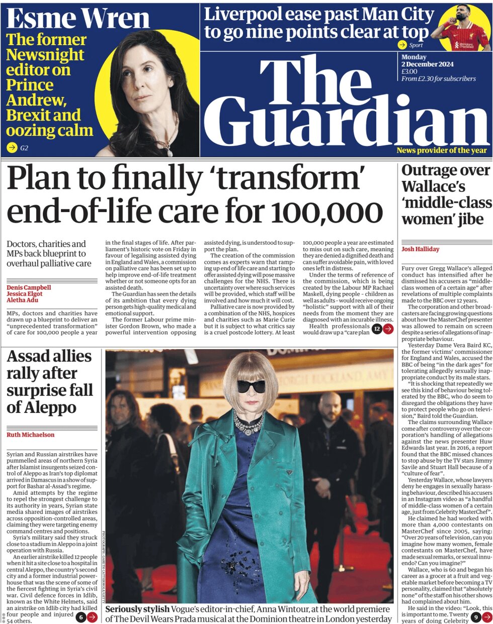 Plan to finally 'transform' end-of-life care for 100,000 - The Guardian