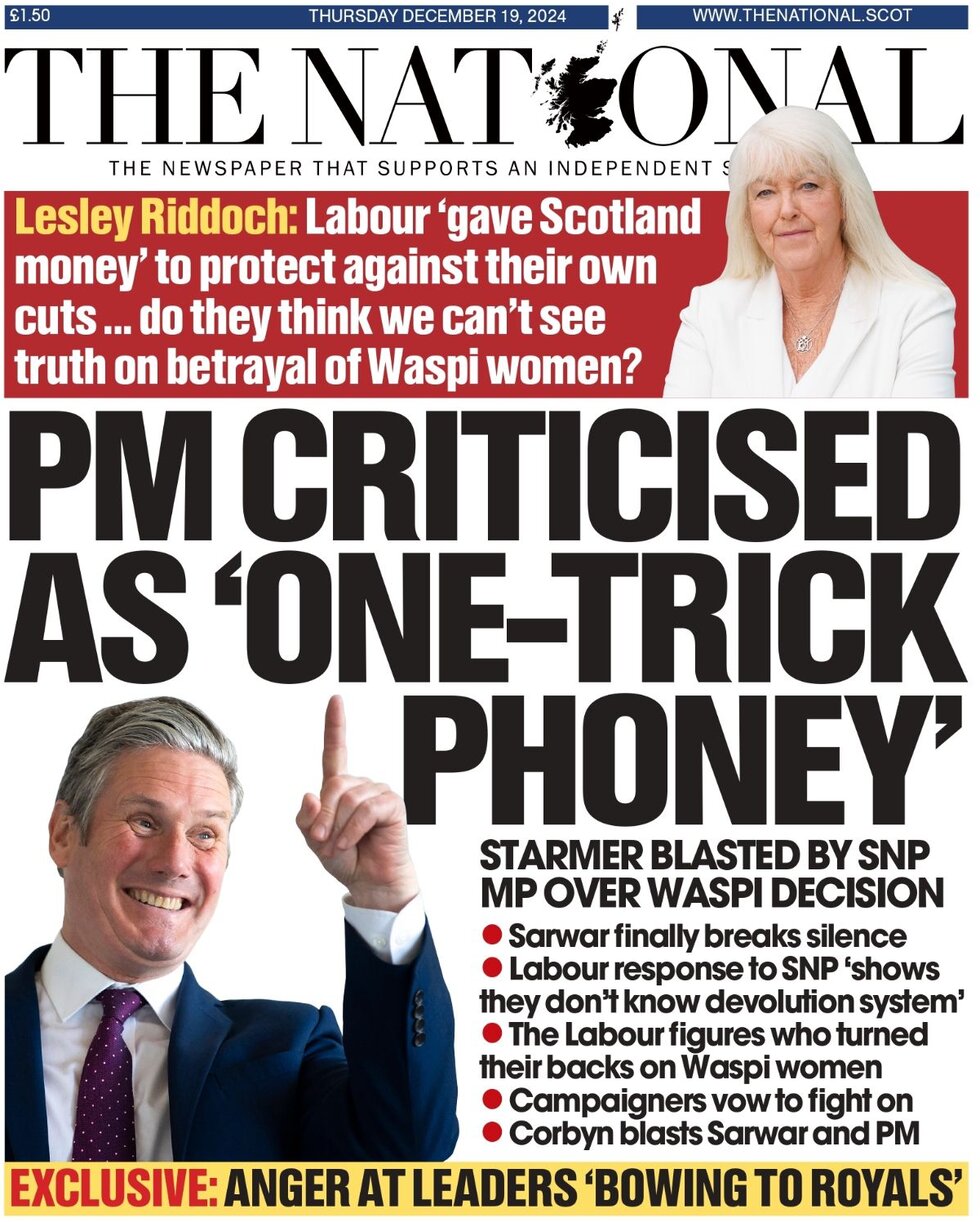 PM CRITICISED AS 'ONE-TRICK PHONEY' - The National