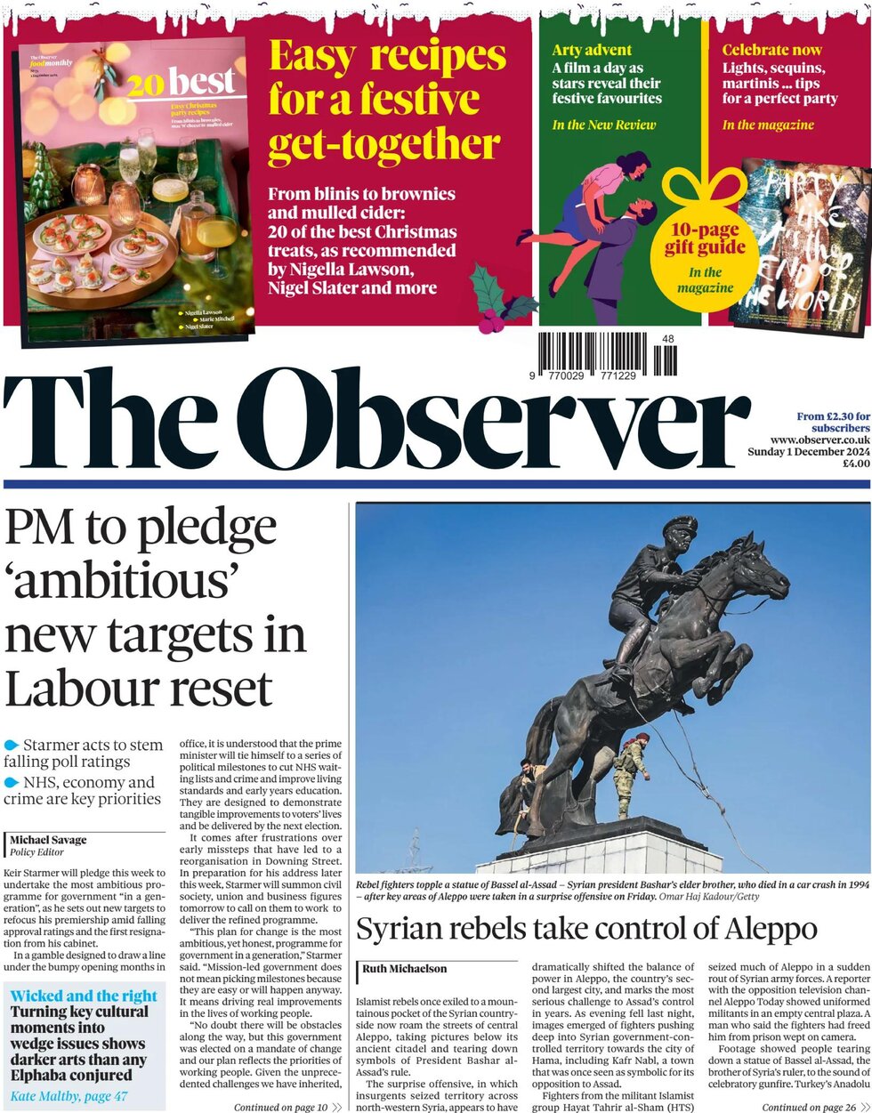 PM to pledge 'ambitious' new targets in Labour reset - The Observer