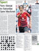 New threat to Saturday 3pm blackout – Times Sport (UK)