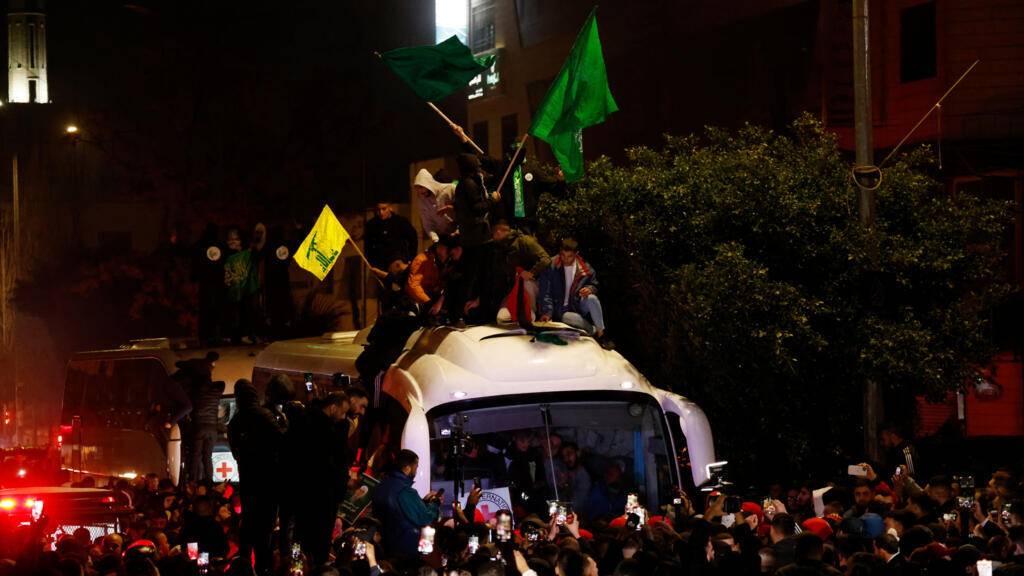 Live: Israeli hostages, Palestinian detainees freed on first Gaza truce exchange Live: Israeli hostages, Palestinian detainees freed on first Gaza truce exchange