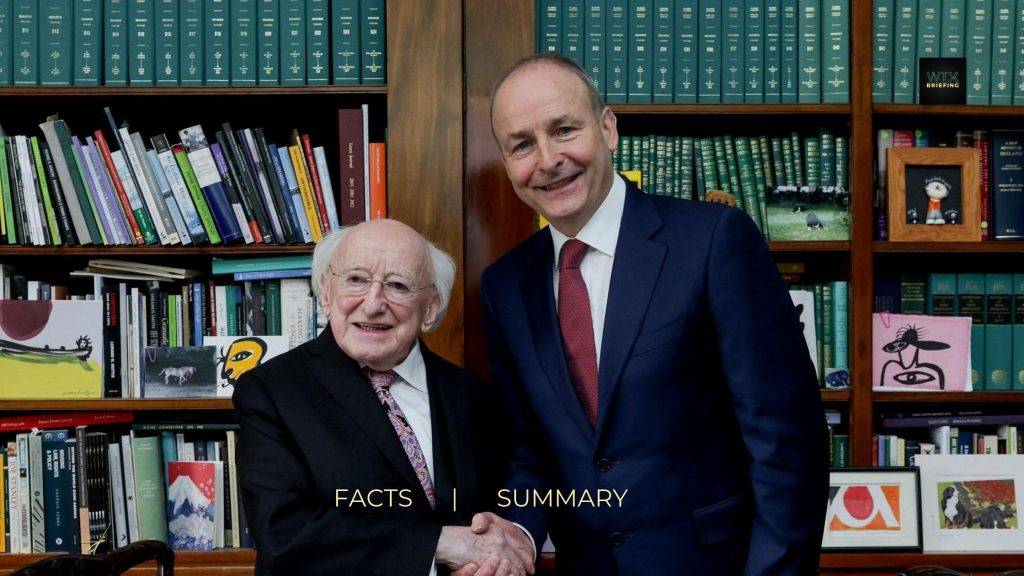 Micheál Martin elected Taoiseach after chaos Micheál Martin elected Taoiseach after chaos