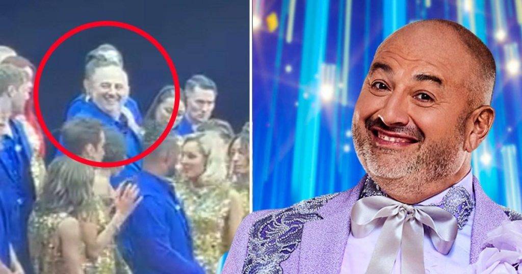 Strictly’s Wynne Evans forced to apologise for sick ‘threeway’ joke about co-star on live tour