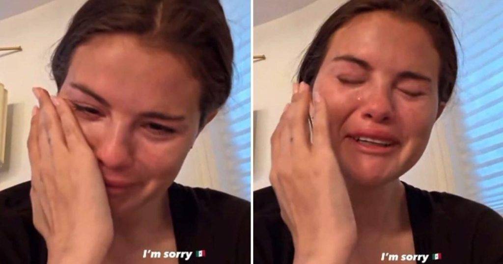 Selena Gomez sparks backlash after video sobbing over Trump’s immigration crackdown