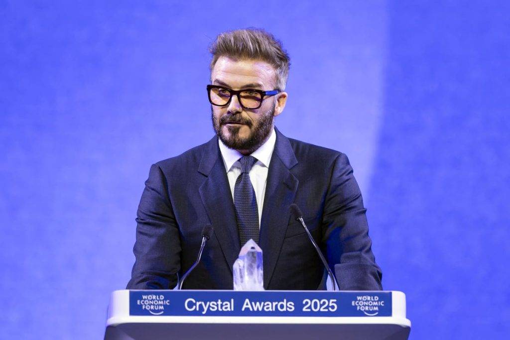 David Beckham urges Davos leaders to fight for girls’ rights David Beckham urges Davos leaders to fight for girls’ rights