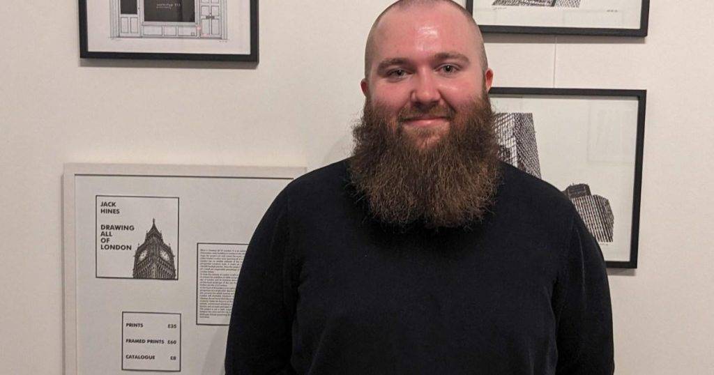 Meet the former architect who is drawing every single building in London Meet the former architect who is drawing every single building in London