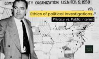 The Ethics of Political Investigations: A Discussion on Privacy vs Public Interest