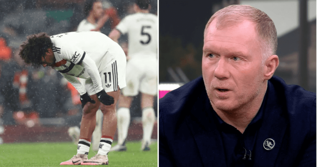 Paul Scholes disagrees with Ruben Amorim over Joshua Zirkzee after Man Utd draw with Liverpool Paul Scholes disagrees with Ruben Amorim over Joshua Zirkzee after Man Utd draw with Liverpool