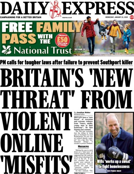 Britain’s new threat from violent online misfits