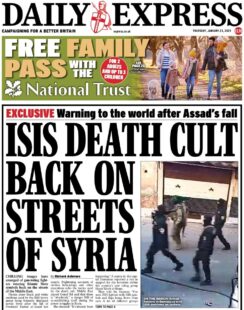 ISIS death cult back on streets of Syria