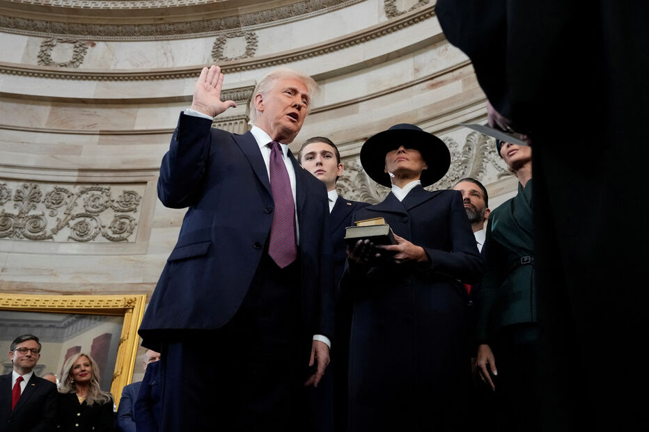 Donald Trump has been sworn in as the 47th US president