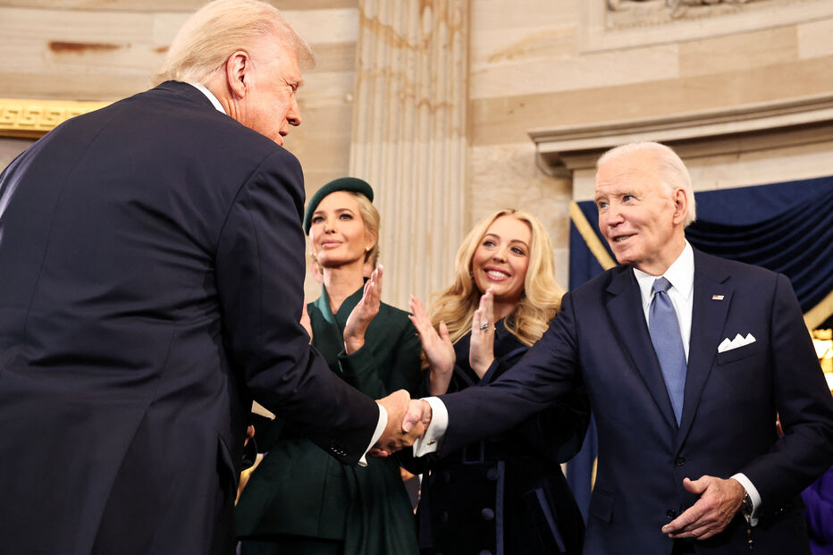 Minutes before Trump took the oath, Joe Biden issued pardons for members of his family