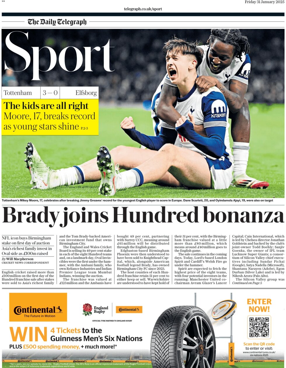 the daily telegraph sport 025922990 - WTX News Breaking News, fashion & Culture from around the World - Daily News Briefings -Finance, Business, Politics & Sports News