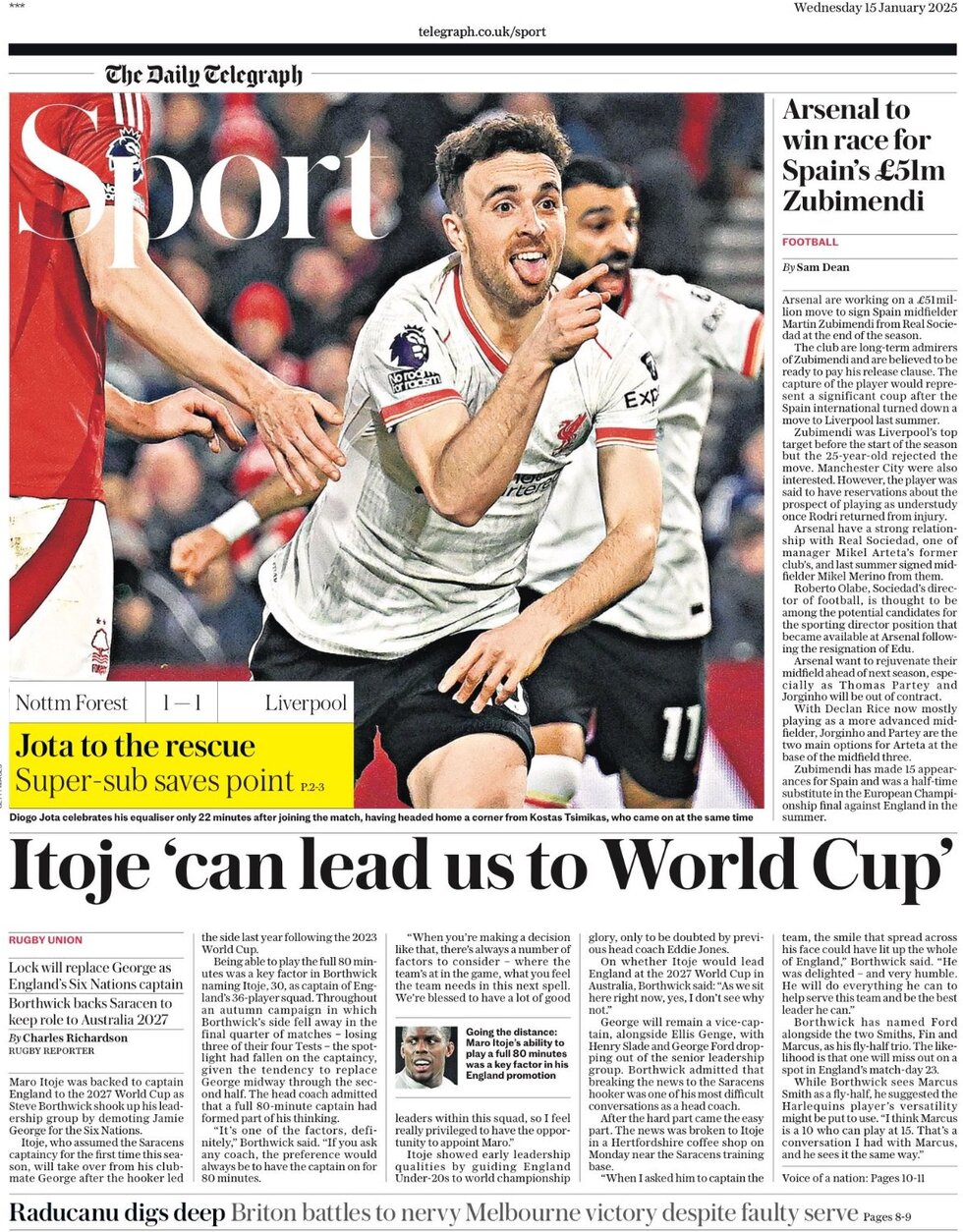 the daily telegraph sport 234708472 - WTX News Breaking News, fashion & Culture from around the World - Daily News Briefings -Finance, Business, Politics & Sports News