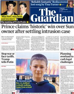 Prince claims historic win over Sun owner after settling intrusion case