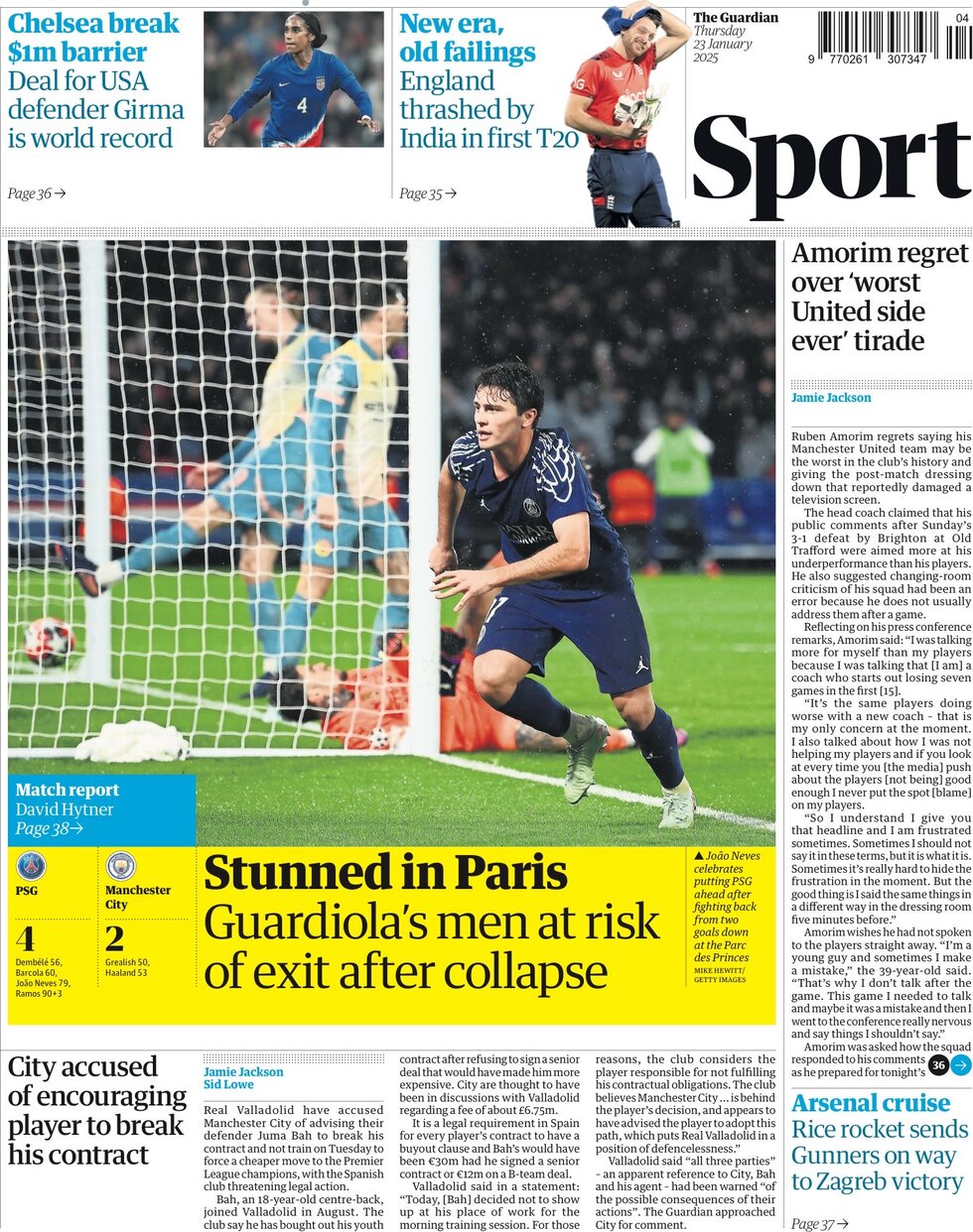 the guardian sport 235217272 - WTX News Breaking News, fashion & Culture from around the World - Daily News Briefings -Finance, Business, Politics & Sports News