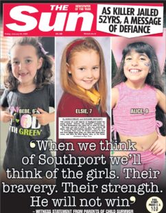 ‘When we think of Southport we’ll think of the girls’