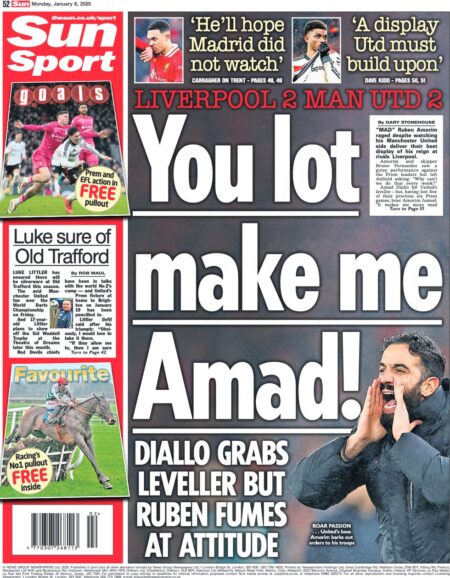 Liverpool 2 Man Utd 2: You lot make me Amad!