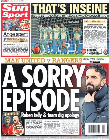 Man United v Rangers – A sorry episode