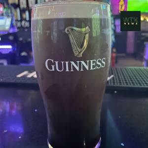 A pint of Guinness in Ireland! 