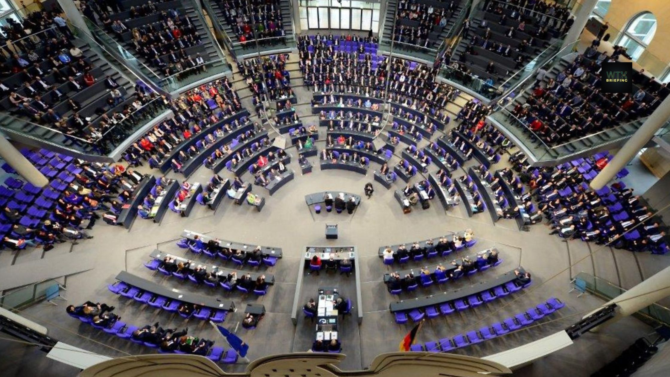 German federal election 2025 - A guide to the next general election in Germany - picture - Bundestag election chamber