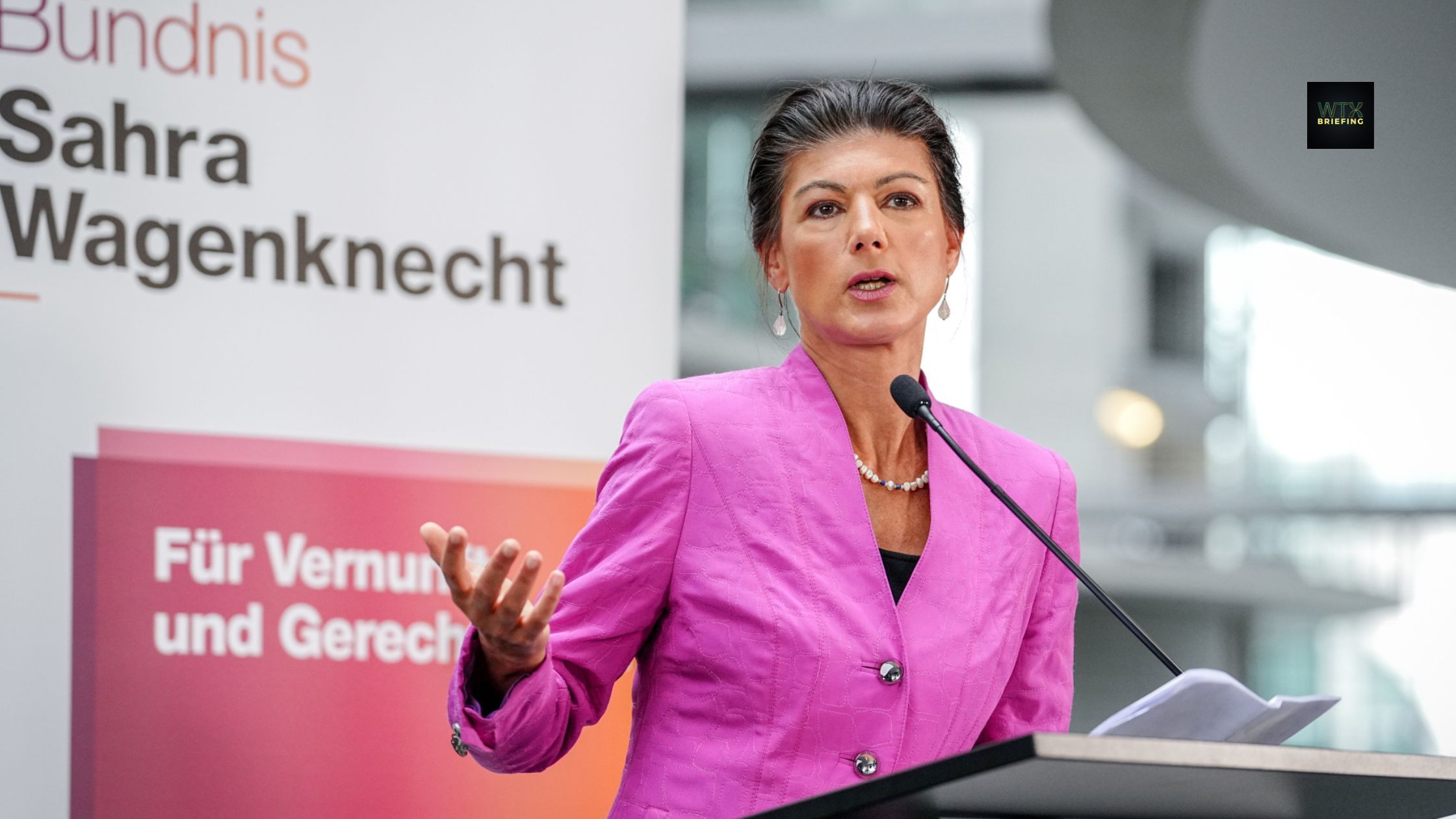 German elections 2025 - Sahra Wagenknecht - BSW 