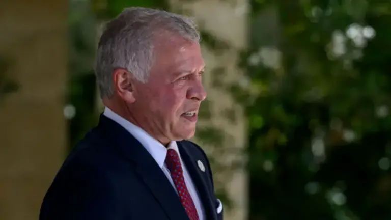 King Abdullah of Jordan has arrived at the White House