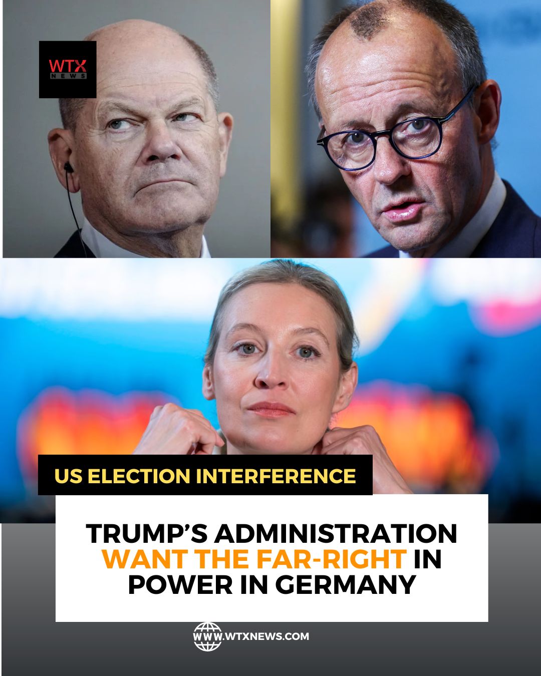 TRUMP’s administration want the far-right in power in Germany