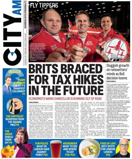 Brits braced for tax hikes in the future