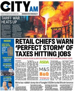 Retail chiefs warn perfect storm of taxes hitting jobs