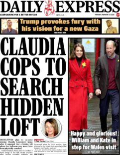 Claudia cops to search hidden loft