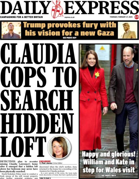 Claudia cops to search hidden loft